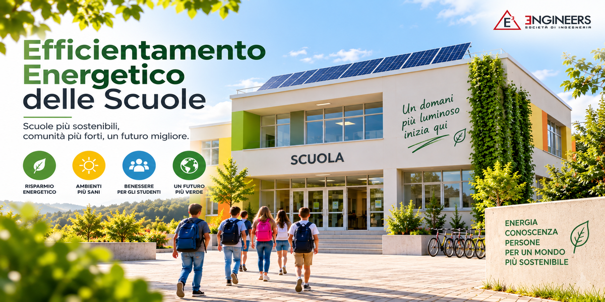 diagnosi energetica e cappotto termico per l'efficientamento energetico delle scuole