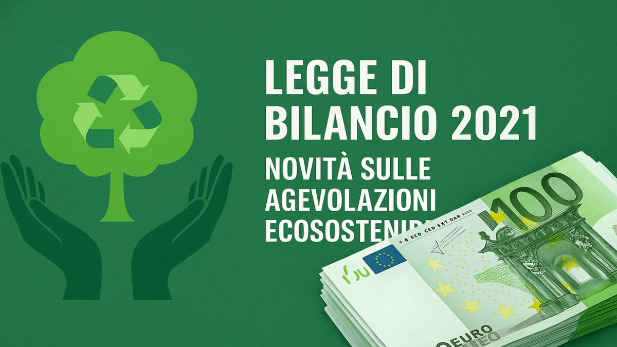 LEGGE DI BILANCIO 2021